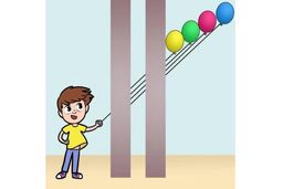 کدوم بادکنک مال این پسر بچه است؟ | تست هوش