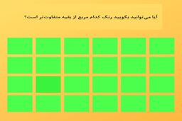 تست هوش | متفاوت جمع را پیدا کن !