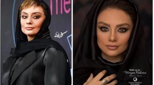 لباس پولک دوزی یکتا ناصر در مهمانی دورهمی همه رو شگفت زده کرد | خانم با این تیپ پاییزی عین ملکه ها شده
