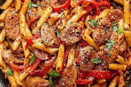 امشب شام چی بپزم؟ | طرز تهیه پاستا با سوسیس دودی و سس ایتالیایی