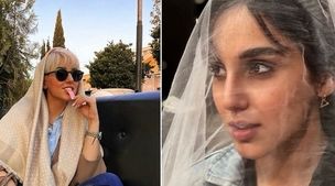 نگار نیکدل سریال زخم کاری عروس شد | شیدا زخم کاری رو اگر با این لباس عروس اسپرت بامزه ببینی عمرا بشناسی + عکس دیده نشده