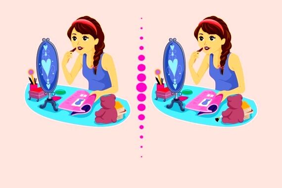 تست هوش | چند ثانیه وقت داری که اختلاف بین دوتا تصویر رو پیدا کنی