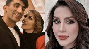 لباس اروپایی زن علیرضا بیرانوند برای شب یلدا | خانم برای این دیزاین و مهمونی لاکچری کل همه رو خوابوند