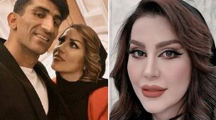 لباس اروپایی زن علیرضا بیرانوند برای شب یلدا | خانم برای این دیزاین و مهمونی لاکچری کل همه رو خوابوند