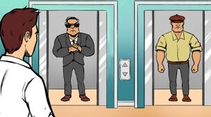تست هوش | کدام آسانسور باعث مرگ این مرد می شود؟