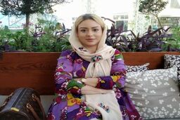 بازیگر زن تلویزیون سیاه پوش شد