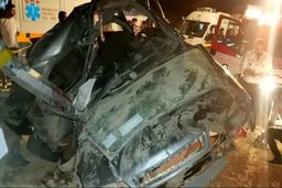 جزئیات وحشتناک از حادثه خونبار در شیراز | سه کشته و ۵ مصدوم بر اثر برخورد زانتیا با تیر چراغ برق