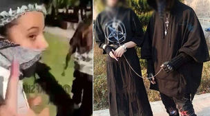 تکرار حرکت زشت هلیا دختر قمه کش اصفهانی این بار در مشهد | دختر مشهدی نوجوان لات با قمه به جون مردم در پارک افتاد !! + فیلم تکان دهنده