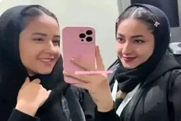 سارا و نیکا جدید پایتخت و تنها عکس لو رفته از آن ها