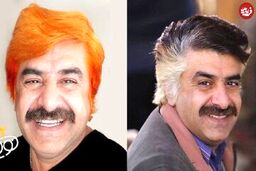 بازیگر ن خ سیاه پوش شد +   عکس