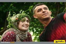 ترس وحشتناک الیکا ناصری بازیگر سریال یاغی از این حیوان+ویدئو