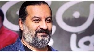 مهراب قاسم‌خانی بر سر مزار چهره مشهور سریال پایتخت