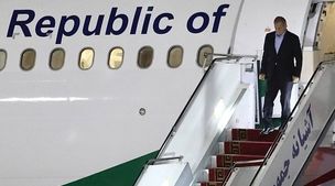 دقایقی پیش مسعود پزشکیان وارد روسیه شد