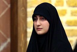 زینب سلیمانی در مراسم بزرگداشت هاشم صفی الدین