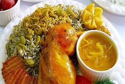 امروز ناهار چی بپزم؟ | طرز پخت باقالی پلو با مرغ زعفرونی چرب و چیل 