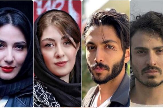 بازیگران سریال گردن‌زنی در کنار همسر و خانواده‌شان + عکس